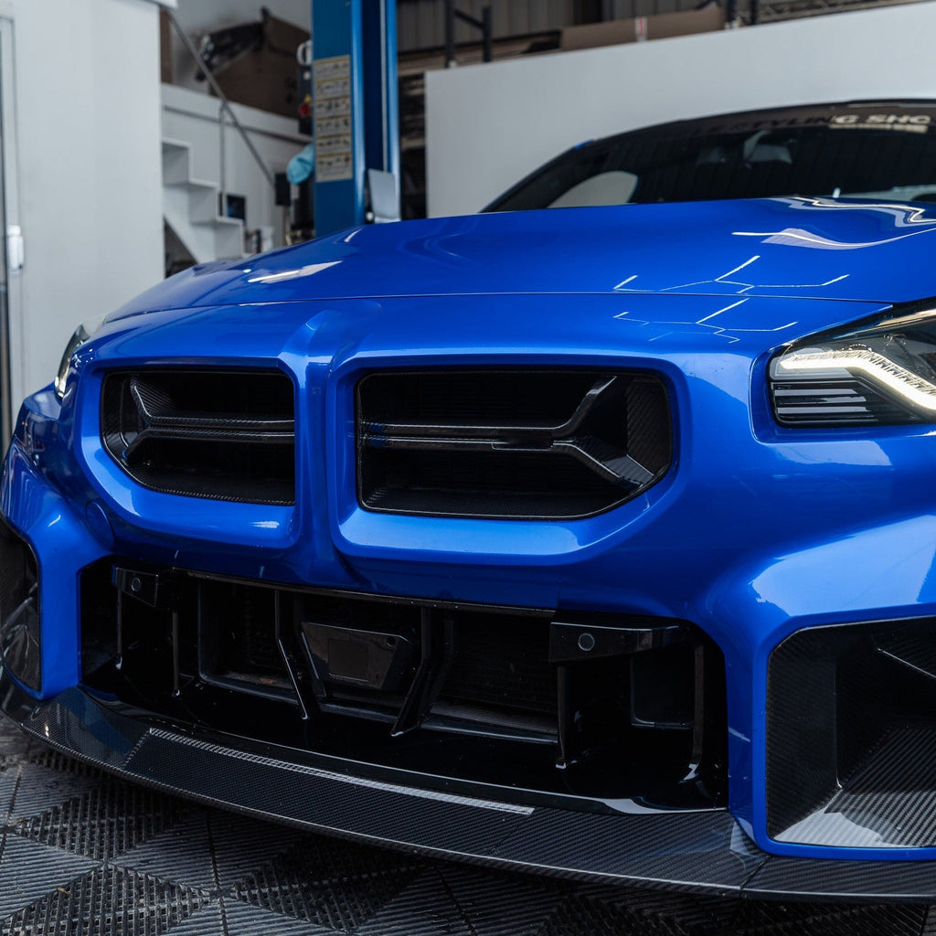 G87 Dry Carbon Front Bumper Center Lower Grille