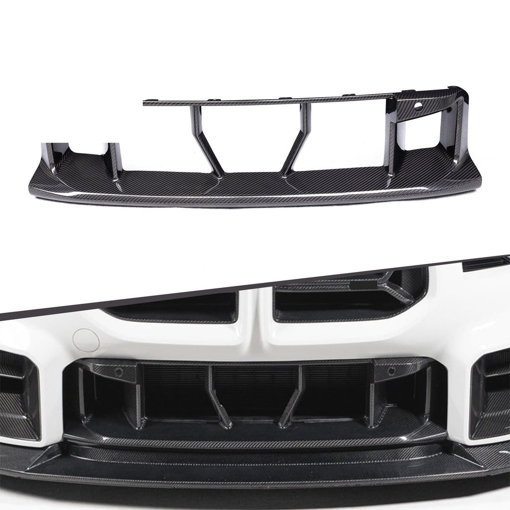 G87 Dry Carbon Front Bumper Center Lower Grille