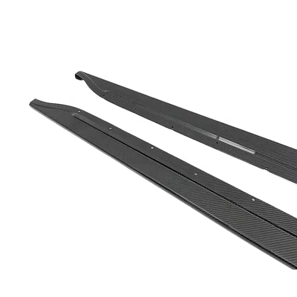 G8X Dry Carbon Flat Side Skirts