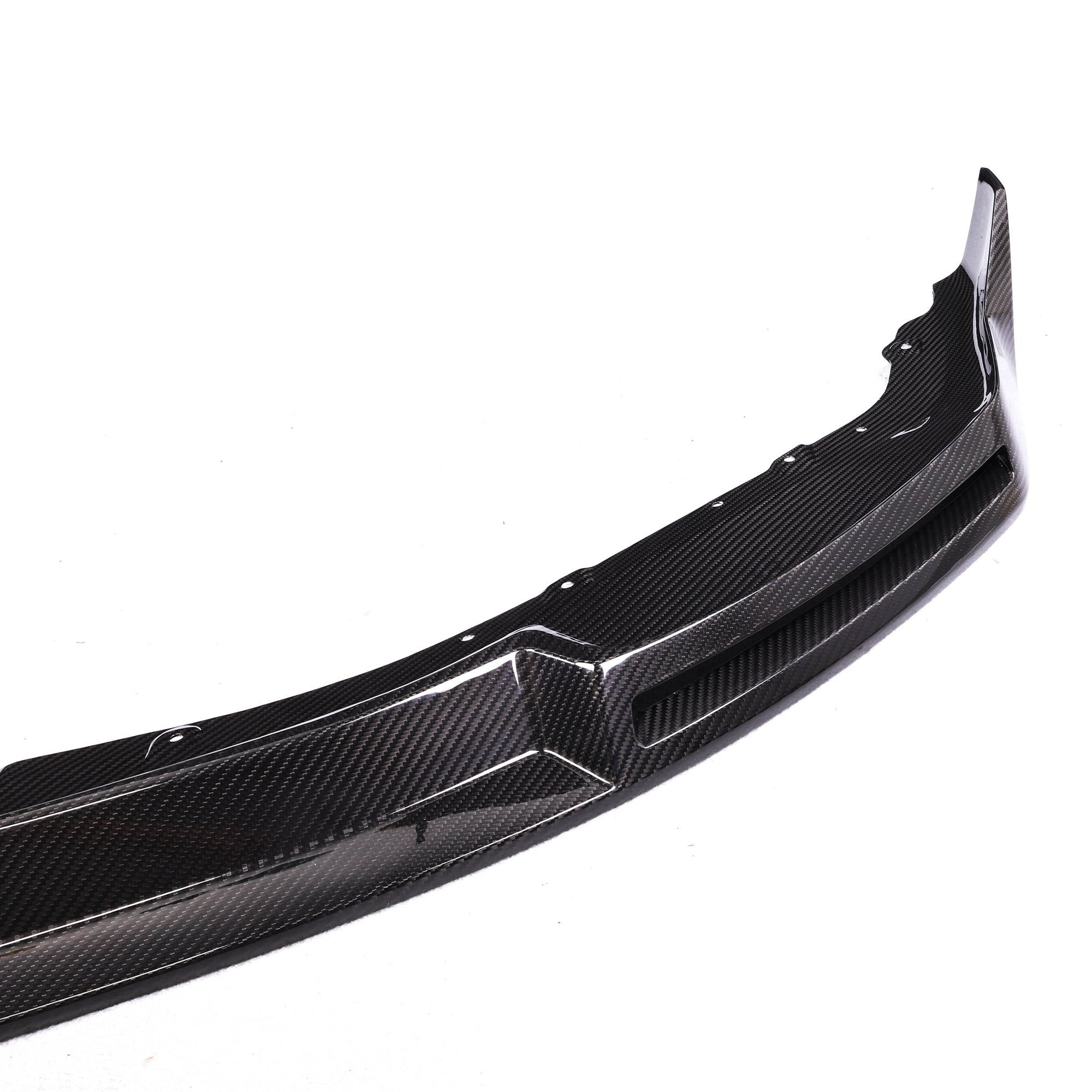 G87 Dry Carbon V Type Front Bumper Lip