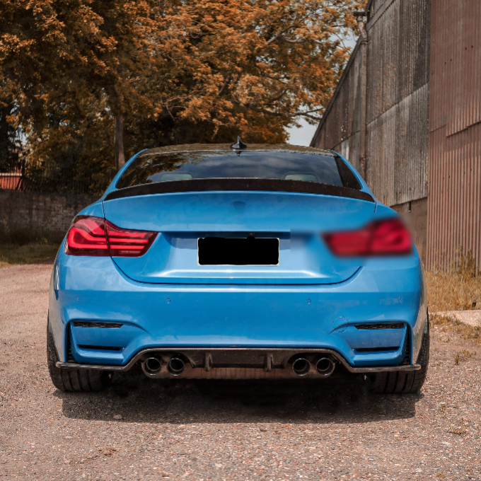 F8X Dry Carbon 3D Style Rear Diffuser