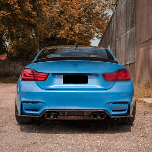 F8X Dry Carbon 3D Style Rear Diffuser