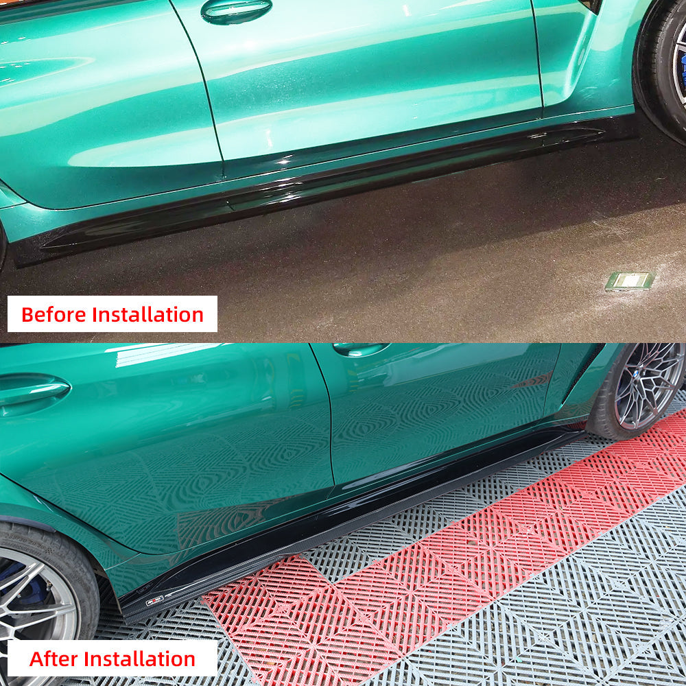 G8X Dry Carbon AX Side Skirts