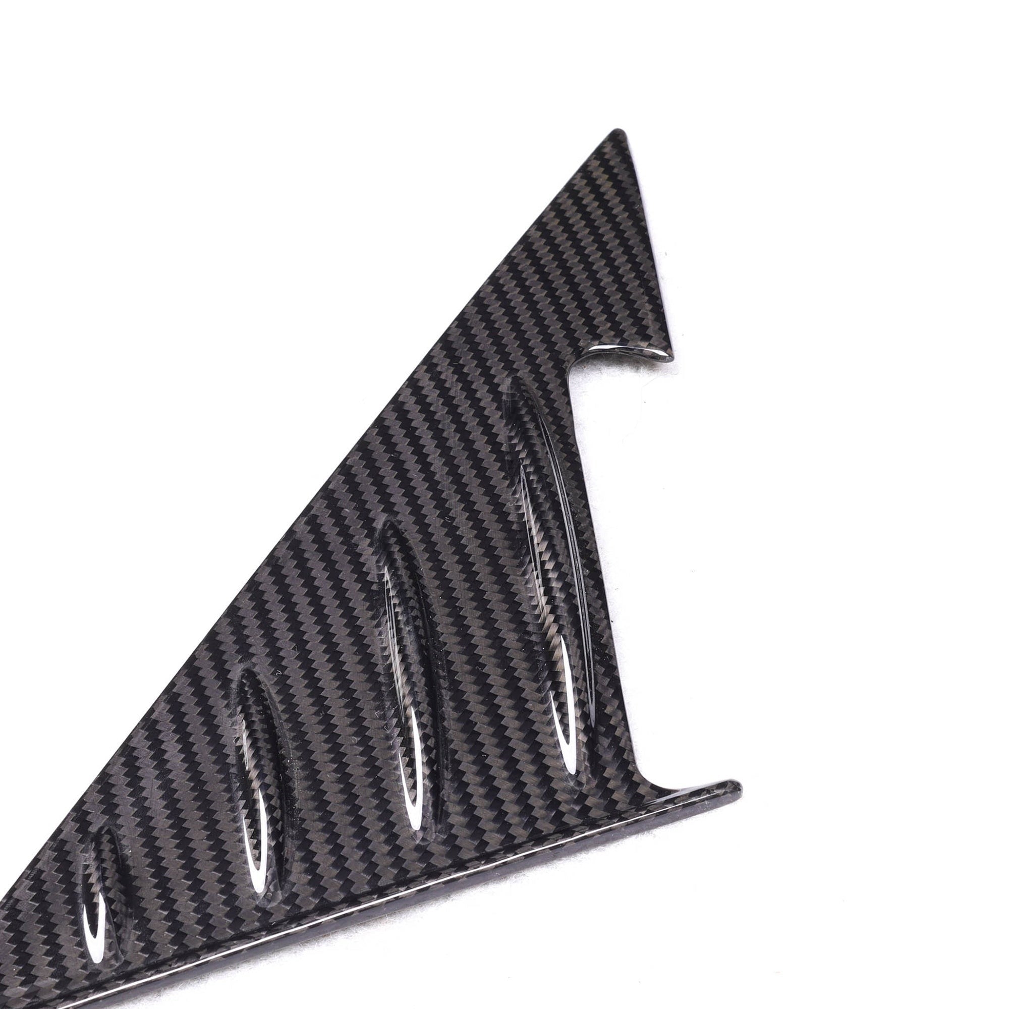 G87 Dry Carbon A-Pillar Triangle Covers