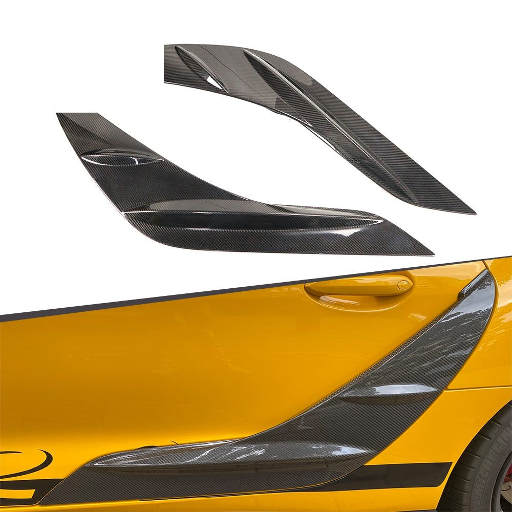 A90 Dry Carbon Door Panel Outer Cover