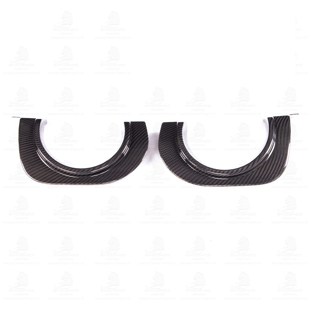 A90 Dry Carbon Exhaust Shields