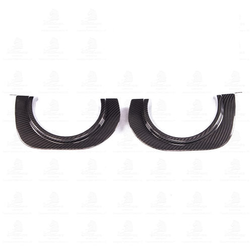 A90 Dry Carbon Exhaust Shields