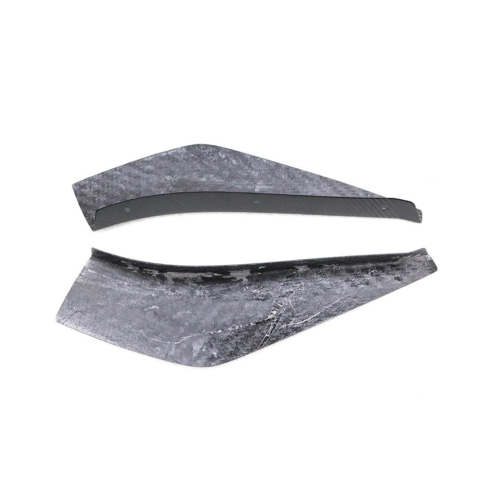 A90 Dry Carbon Front Bumper Trims