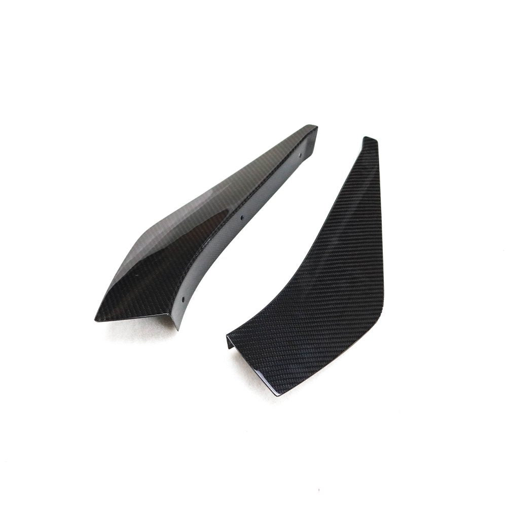 A90 Dry Carbon Front Bumper Trims
