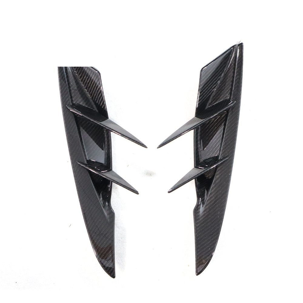 A90 Dry Carbon Front Bumper Trims CP-Type