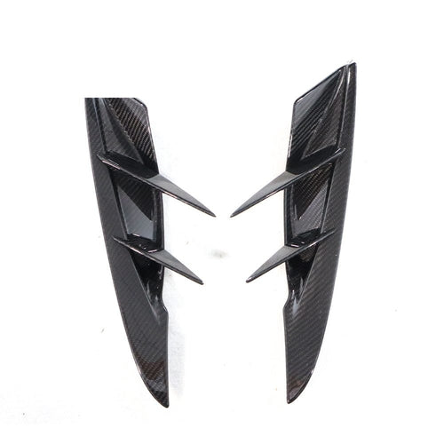 A90 Dry Carbon Front Bumper Trims CP-Type