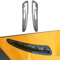 A90 Dry Carbon Hood Vents (With Holes)