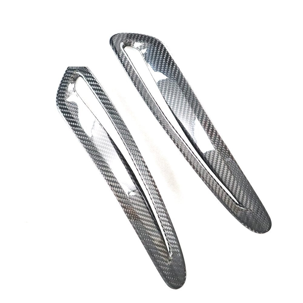 A90 Dry Carbon Hood Vents (With Holes)