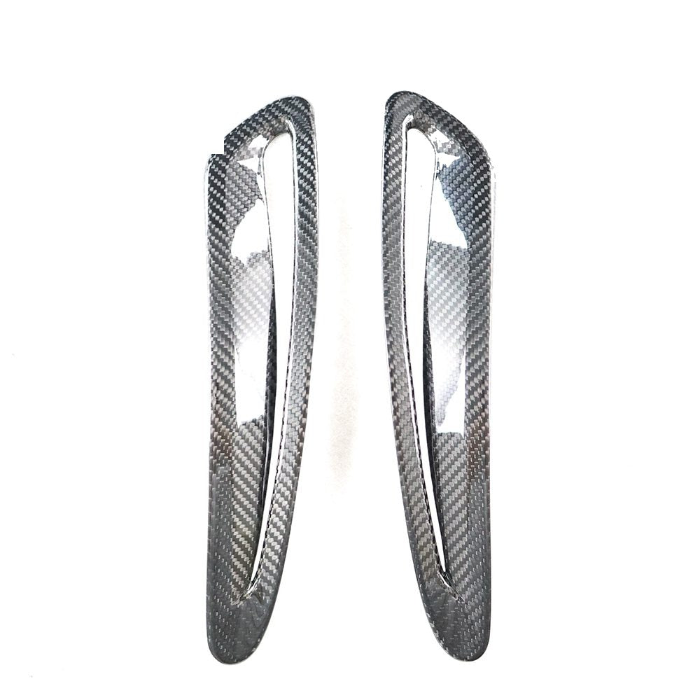 A90 Dry Carbon Hood Vents (With Holes)