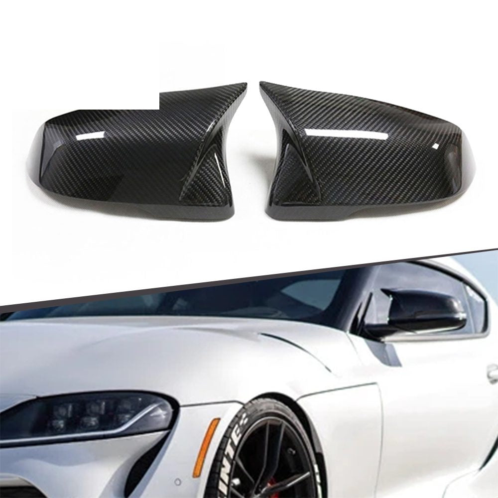 A90 Dry Carbon M-Style Mirror Covers