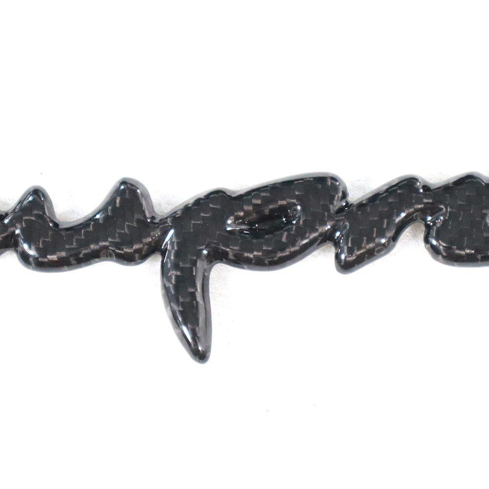A90 Dry Carbon Rear Trunk Letter Emblem