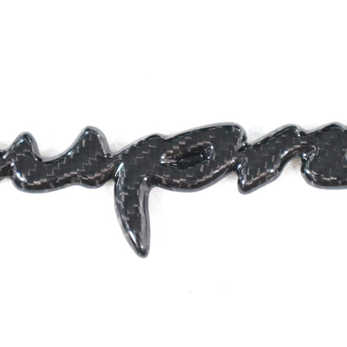 A90 Dry Carbon Rear Trunk Letter Emblem