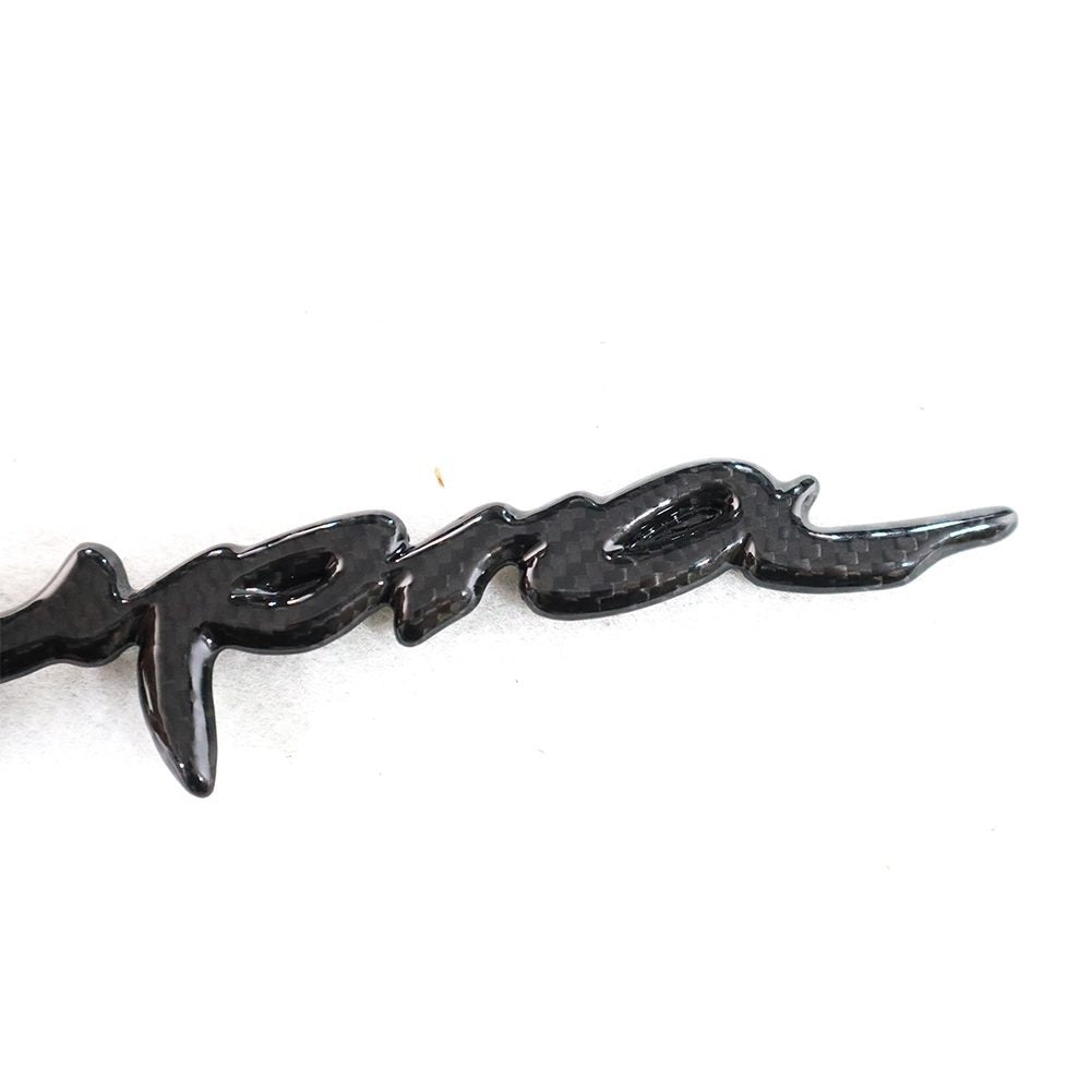 A90 Dry Carbon Rear Trunk Letter Emblem