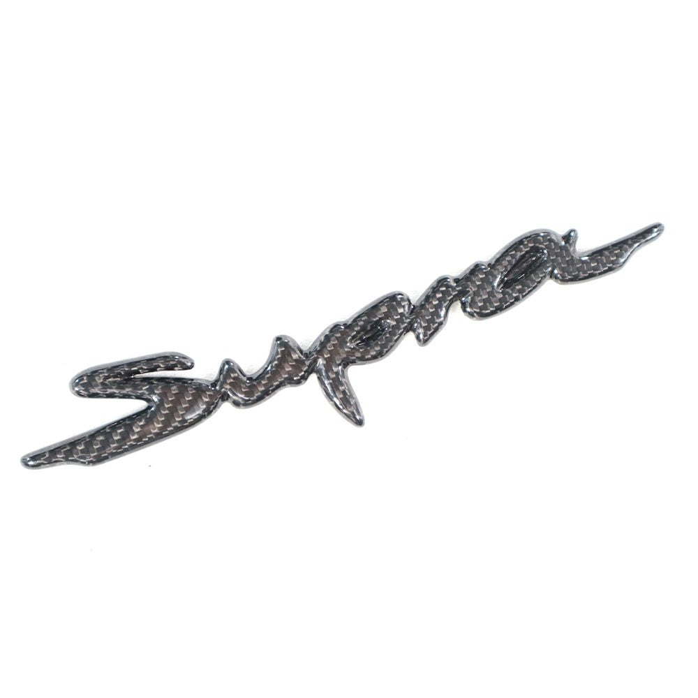 A90 Dry Carbon Rear Trunk Letter Emblem