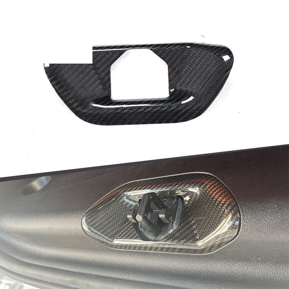 A90 Dry Carbon Replacement Rear Trunk Skid Plate