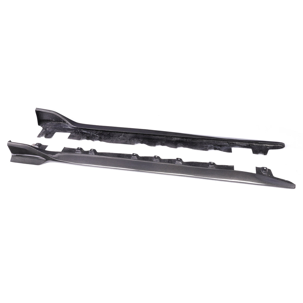 A90 Wet Carbon AD Side Skirts for Toyota GR Supra A90
