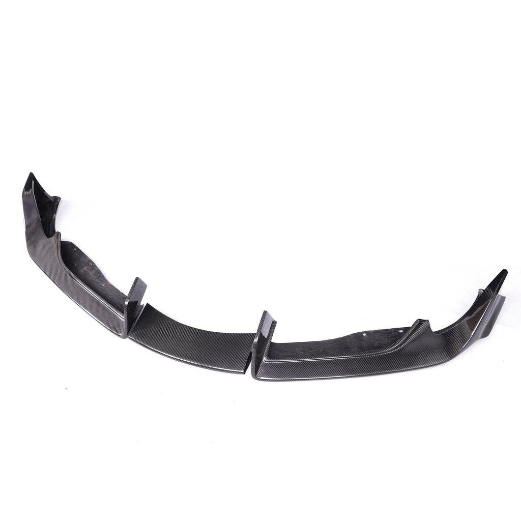 A90 Wet Carbon AD Style Front Lip 3-Piece Set for Toyota GR Supra A90 - view 2
