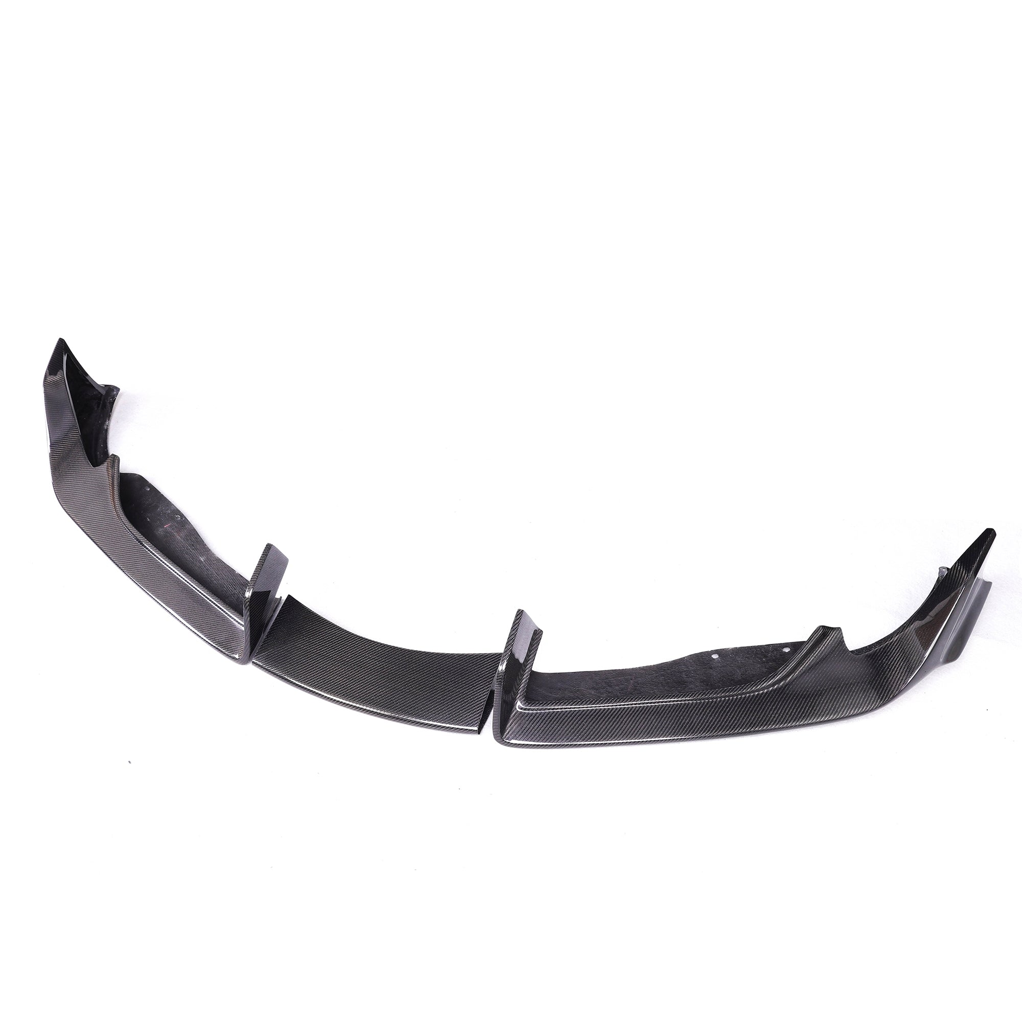 A90 Wet Carbon AD Style Front Lip 3-Piece Set for Toyota GR Supra A90 - view 2