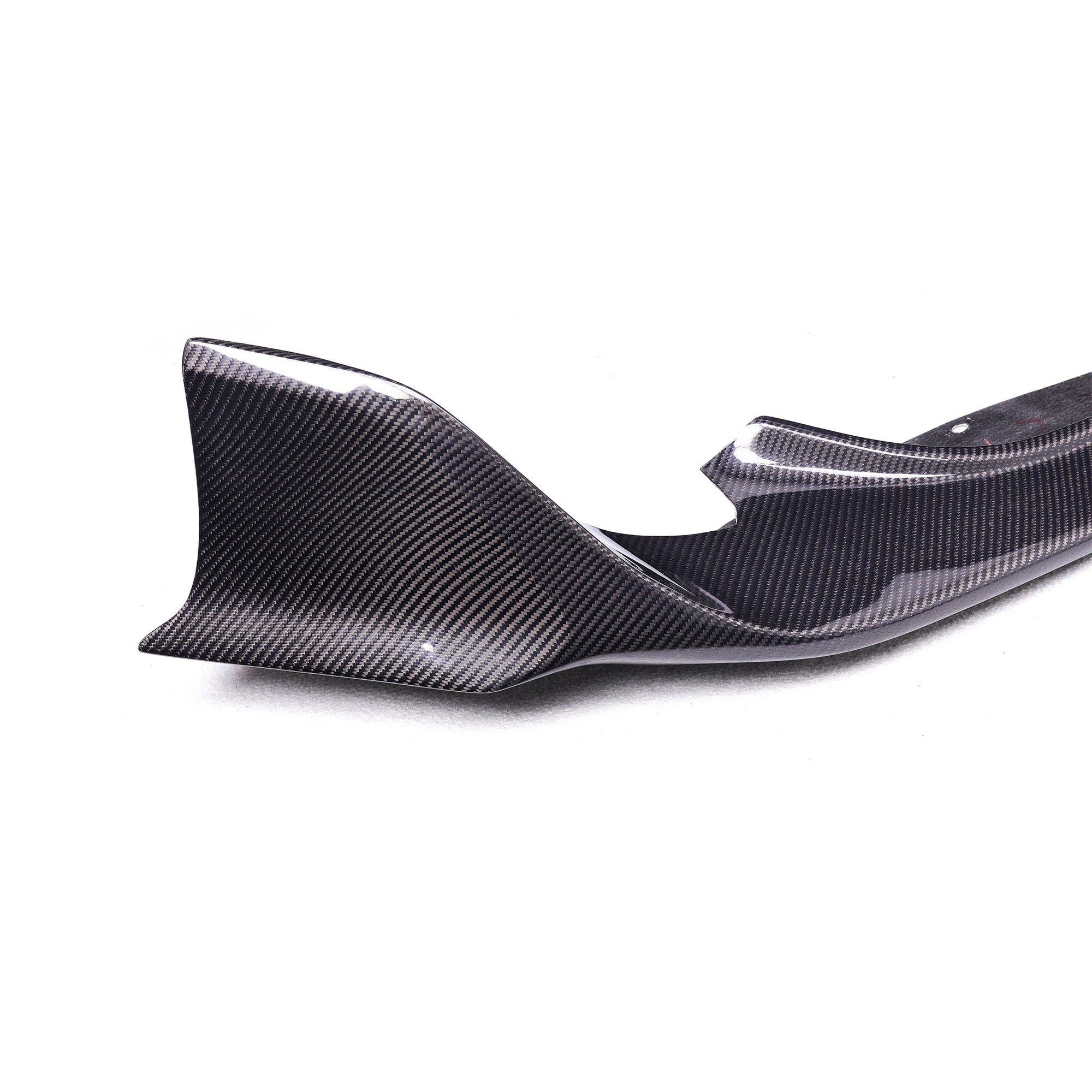 A90 Wet Carbon AD Style Front Lip 3-Piece Set for Toyota GR Supra A90 - view 5