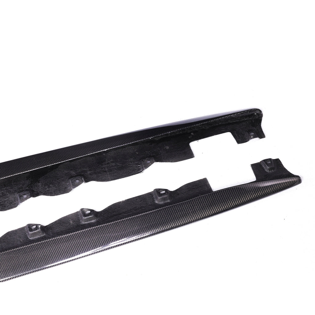 A90 Wet Carbon ED Style Side Skirts for Toyota GR Supra A90 - view 2
