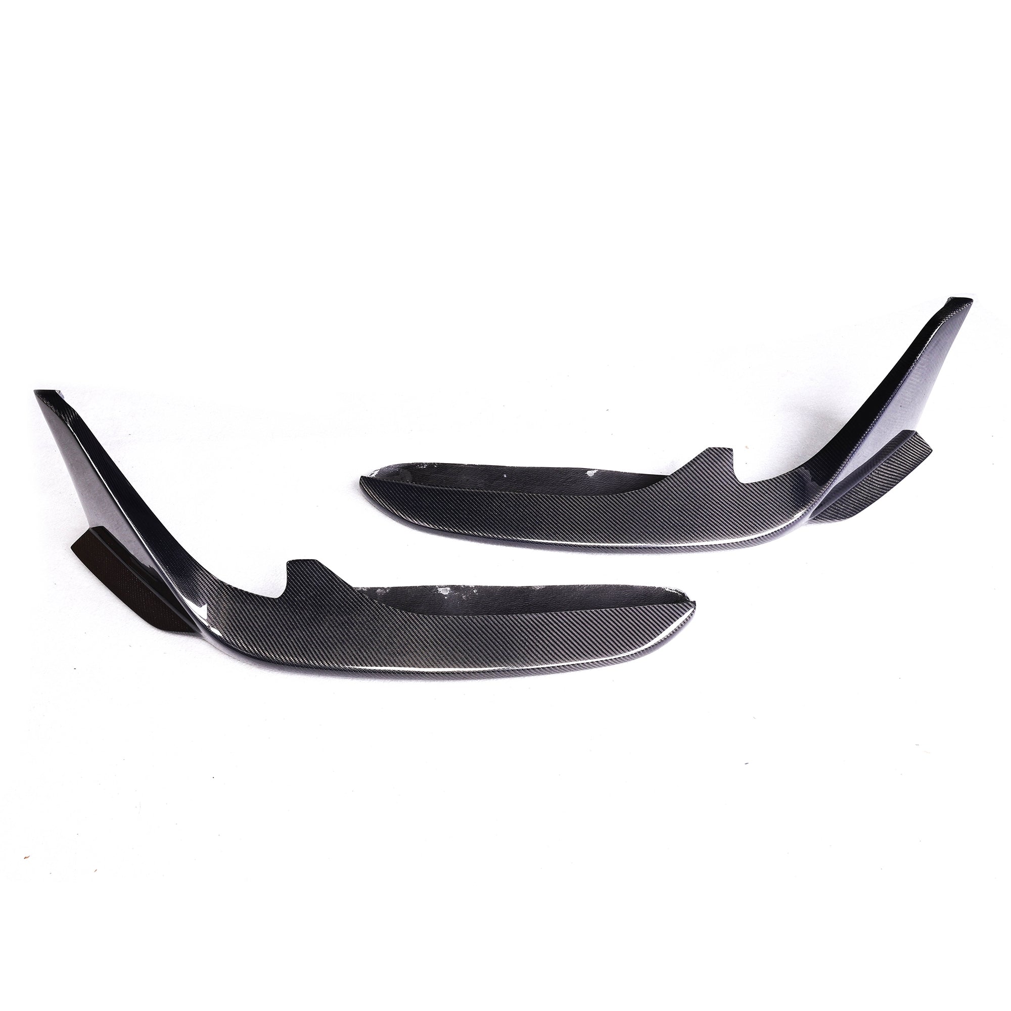 A90 Wet Carbon ED Type Front Splitter Flaps for Toyota GR Supra A90