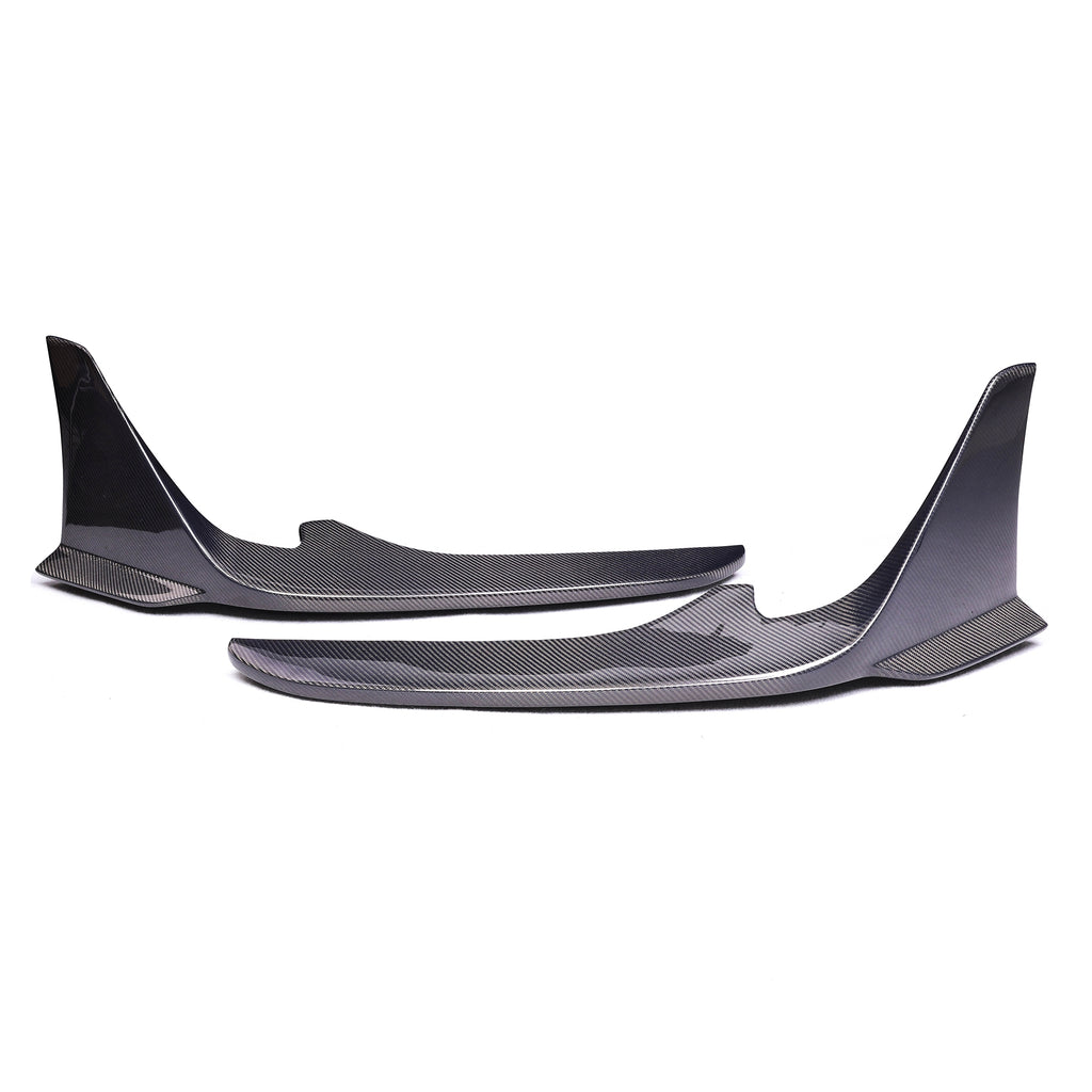 A90 Wet Carbon ED Type Front Splitter Flaps for Toyota GR Supra A90 - view 3