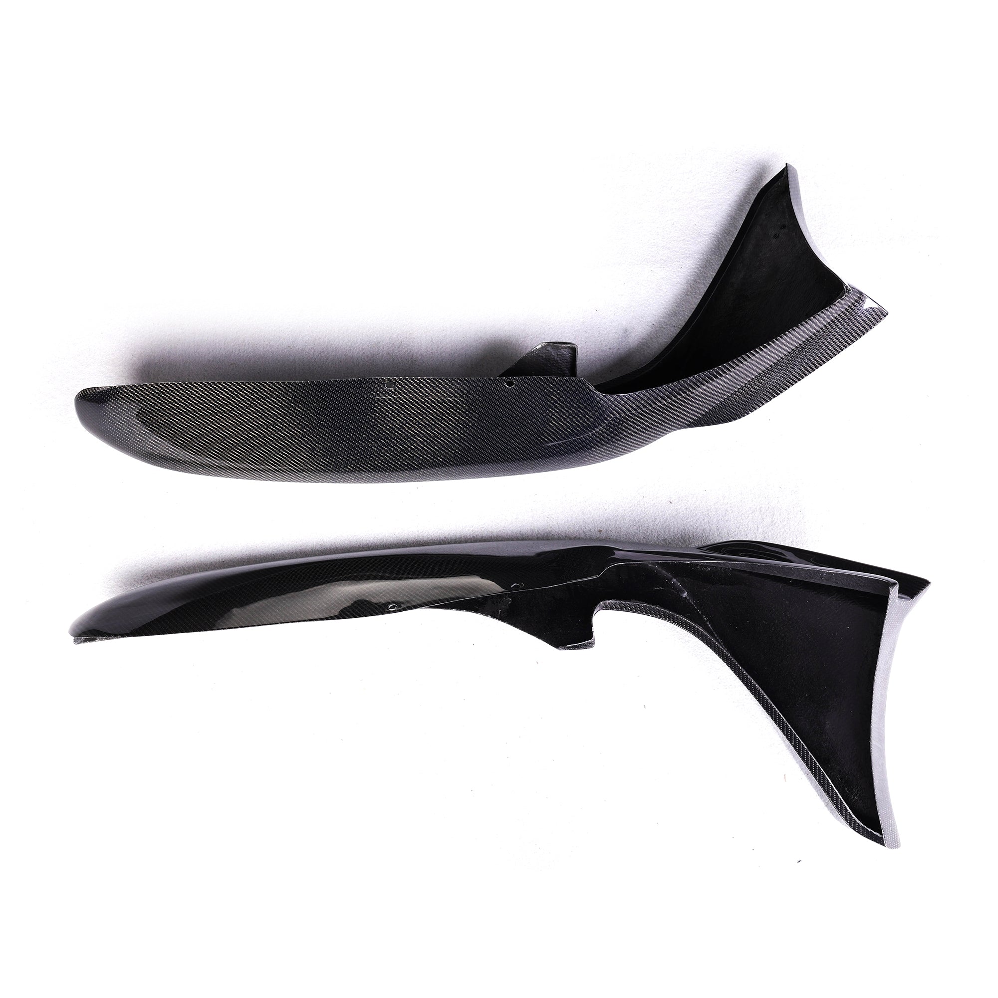 A90 Wet Carbon ED Type Front Splitter Flaps for Toyota GR Supra A90 - view 4