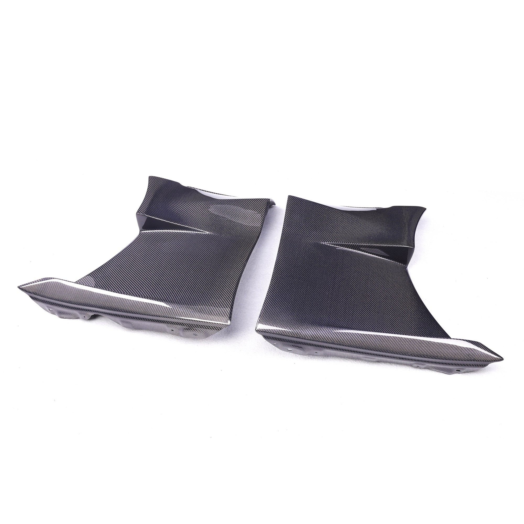 A90 Wet Carbon EVS Style Fenders No Vents for Toyota GR Supra A90 - view 2