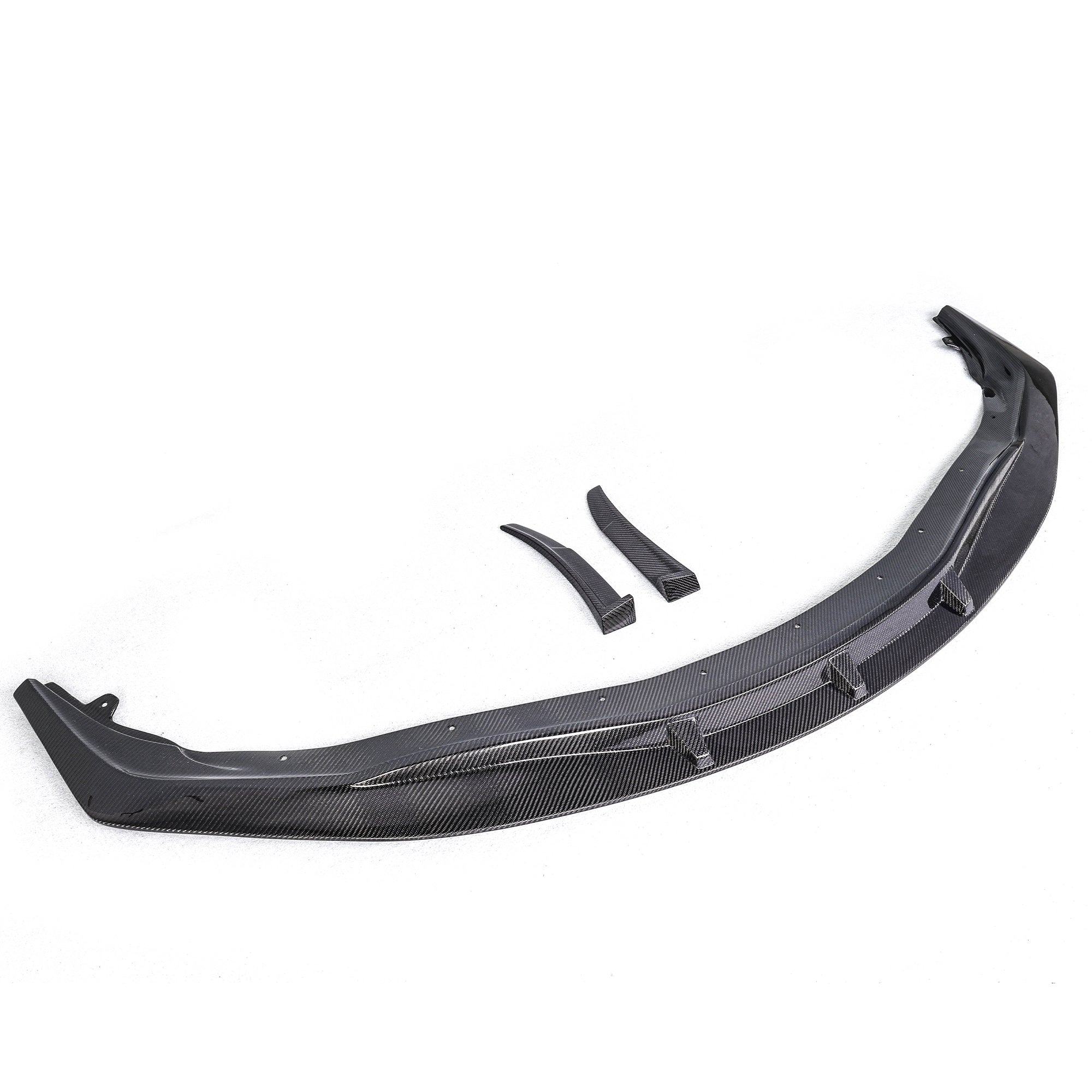 A90 Wet Carbon Manta Carbon Ray Front Bumper Lip for Toyota GR Supra A90