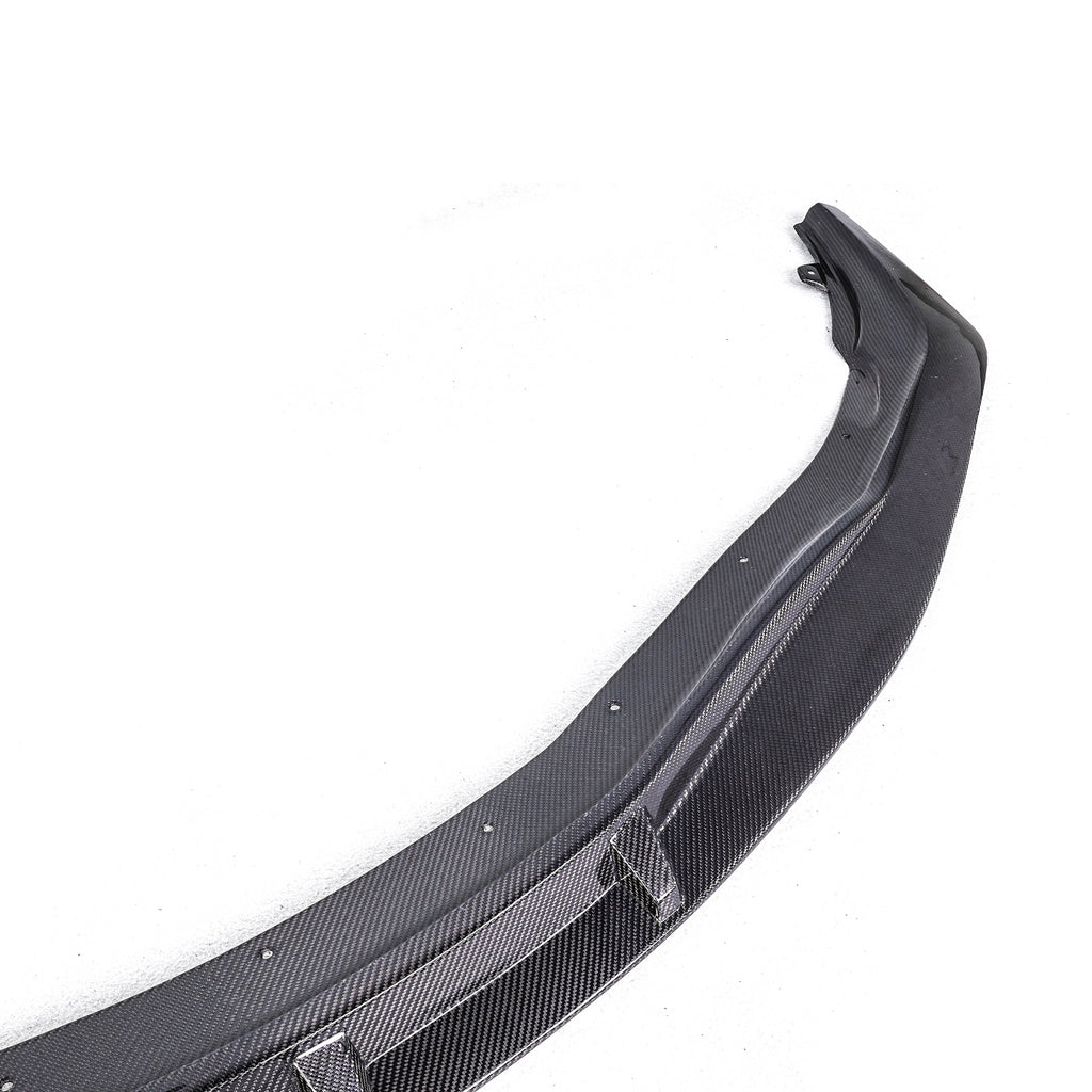 A90 Wet Carbon Manta Carbon Ray Front Bumper Lip for Toyota GR Supra A90 - view 2