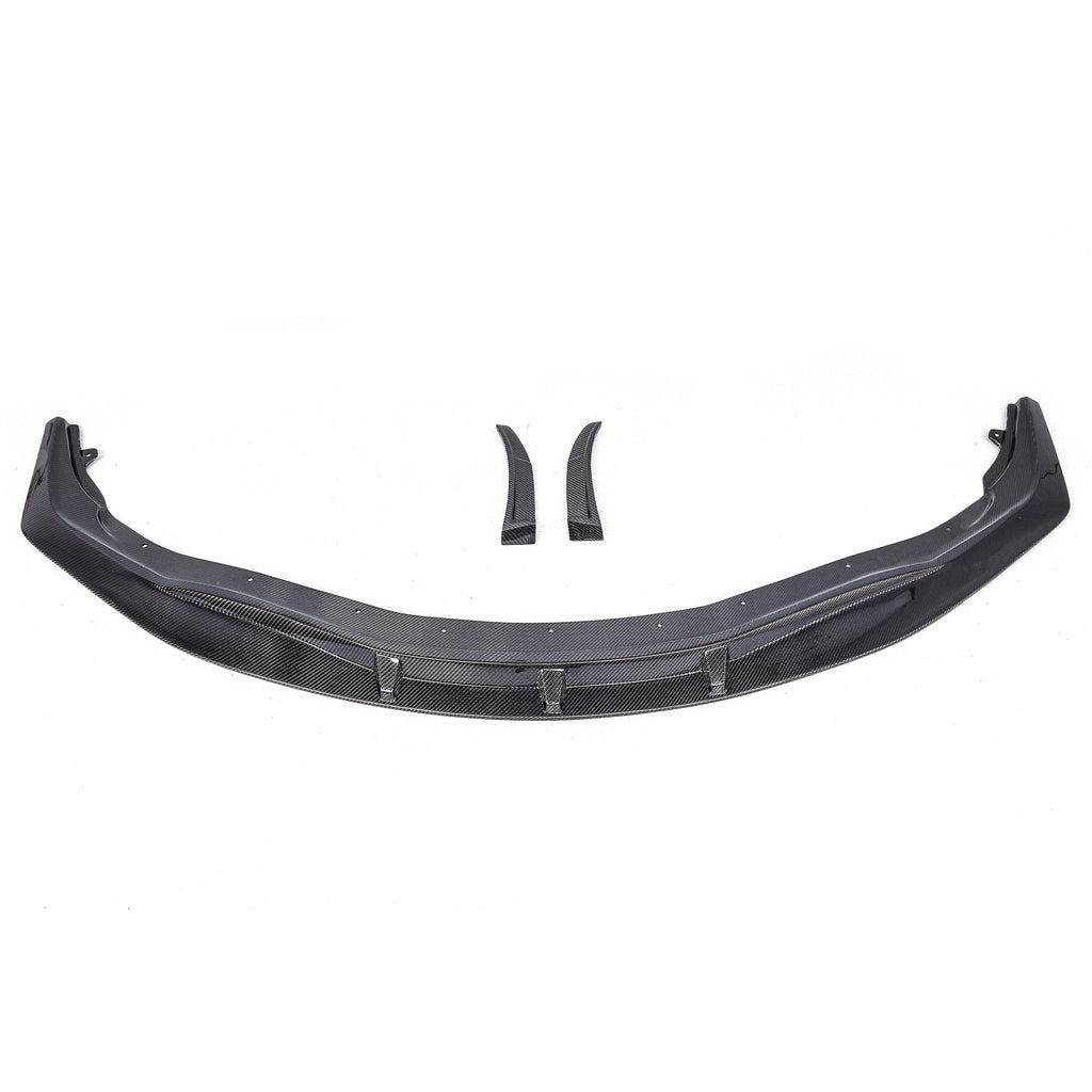 A90 Wet Carbon Manta Carbon Ray Front Bumper Lip for Toyota GR Supra A90 - view 3
