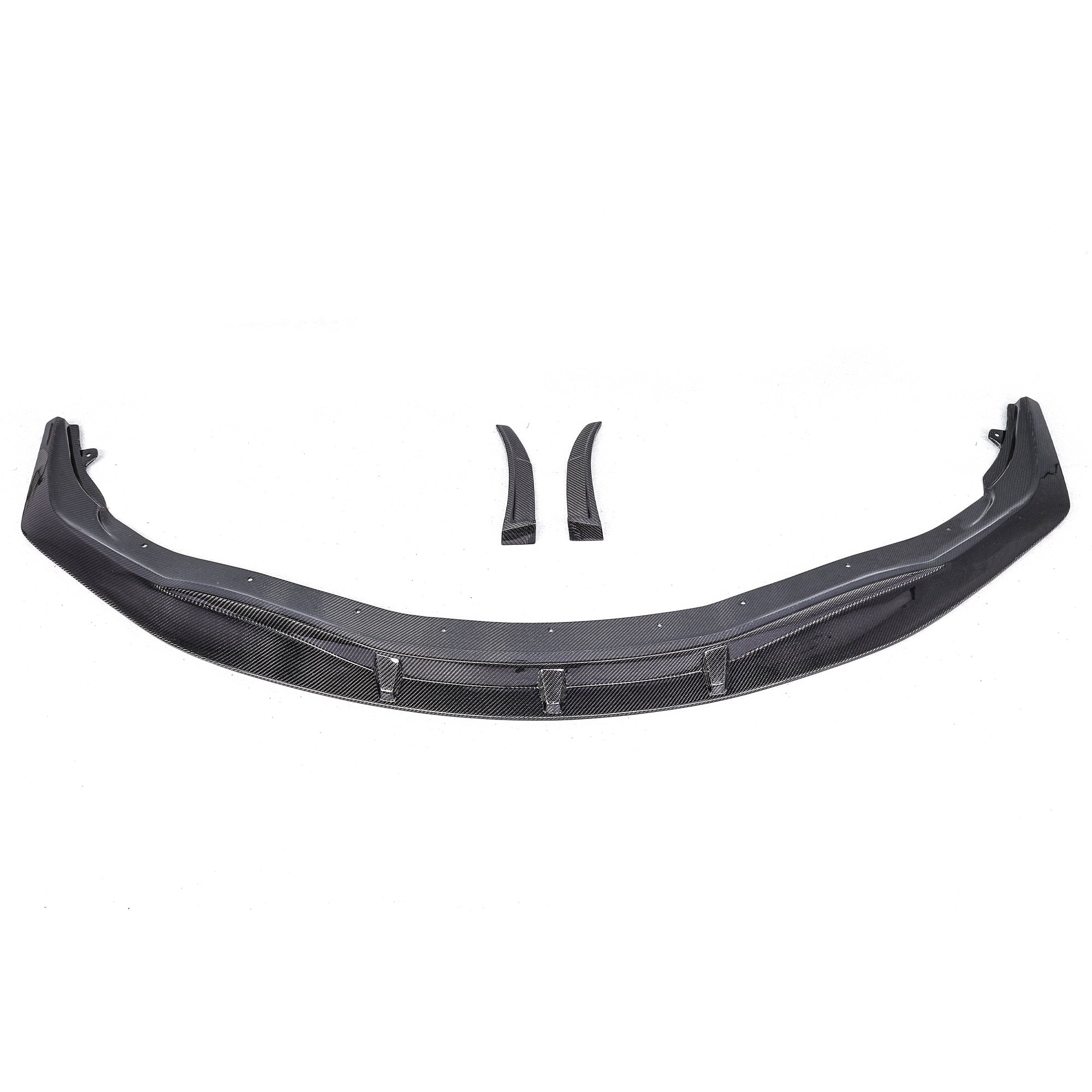 A90 Wet Carbon Manta Carbon Ray Front Bumper Lip for Toyota GR Supra A90 - view 3