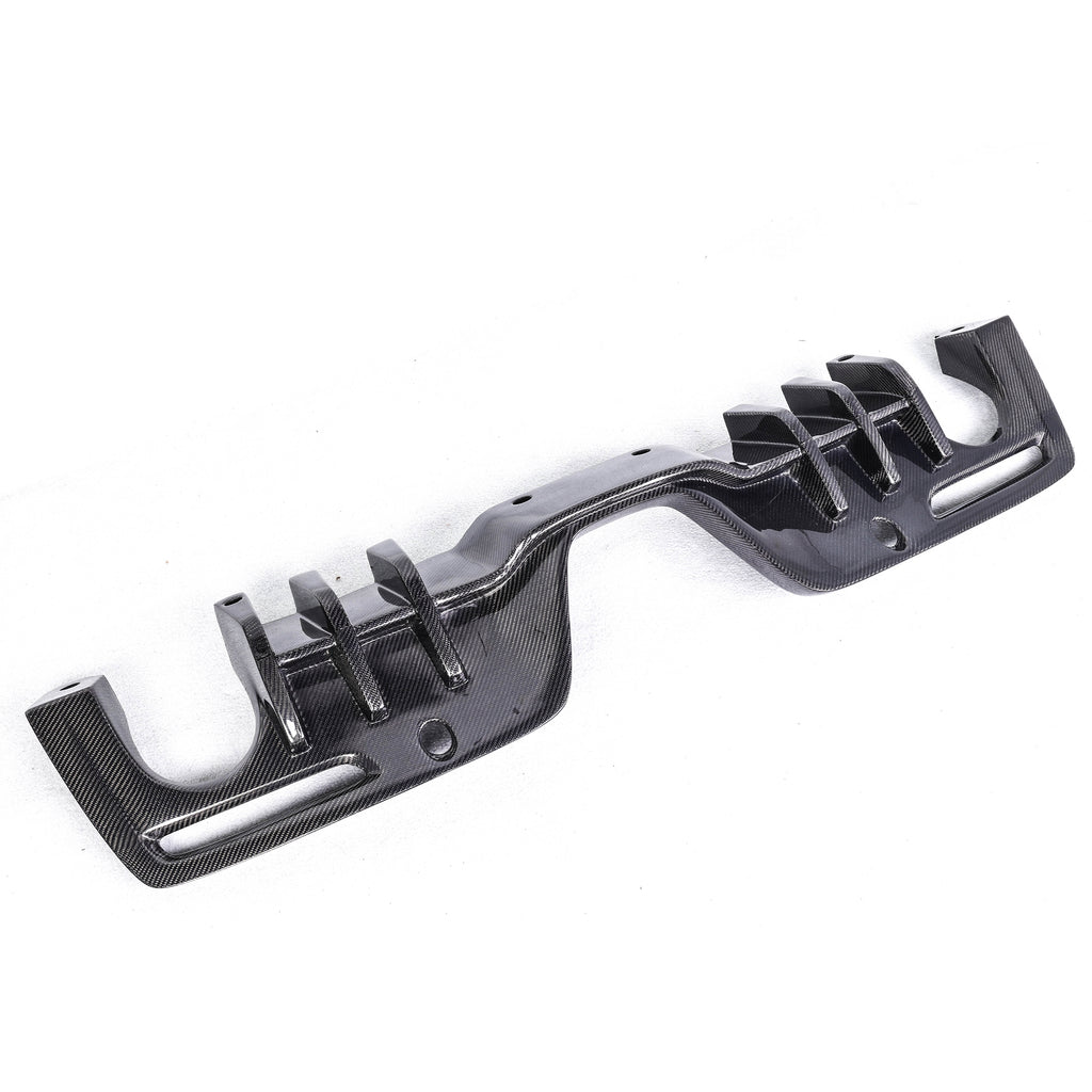 A90 Wet Carbon Manta Carbon Ray Rear Bumper Diffuser for Toyota GR Supra A90 - view 2
