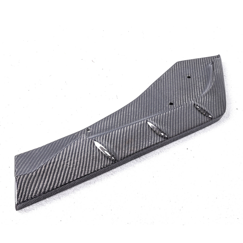 A90 Wet Carbon Manta Carbon Ray Rear Splitter Flaps for Toyota GR Supra A90 - view 3