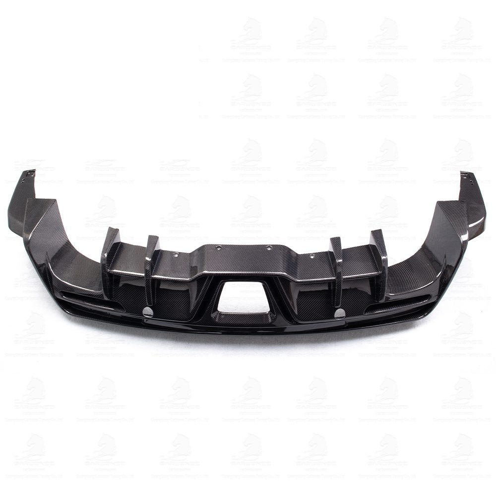 A90 Wet Carbon TOMS Style Rear Bumper Diffuser for Toyota GR Supra A90