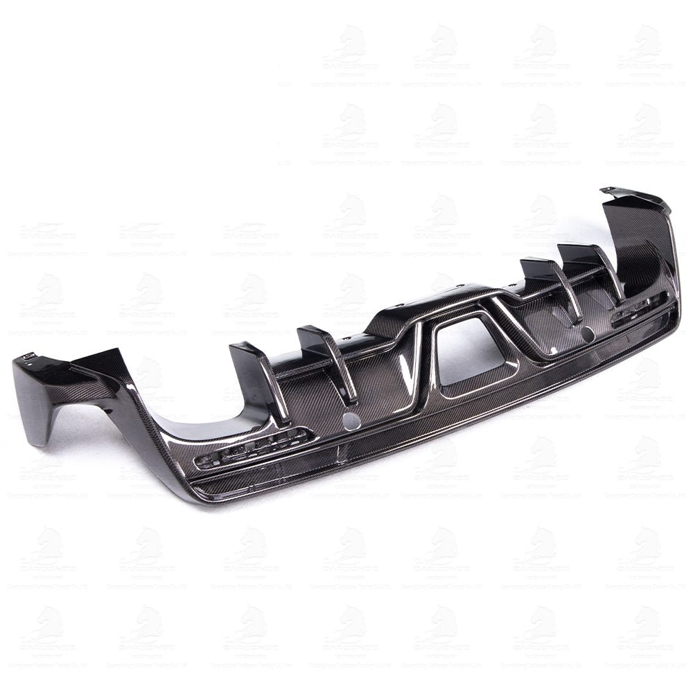A90 Wet Carbon TOMS Style Rear Bumper Diffuser for Toyota GR Supra A90 - view 2