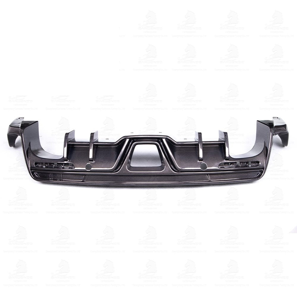 A90 Wet Carbon TOMS Style Rear Bumper Diffuser for Toyota GR Supra A90 - view 3