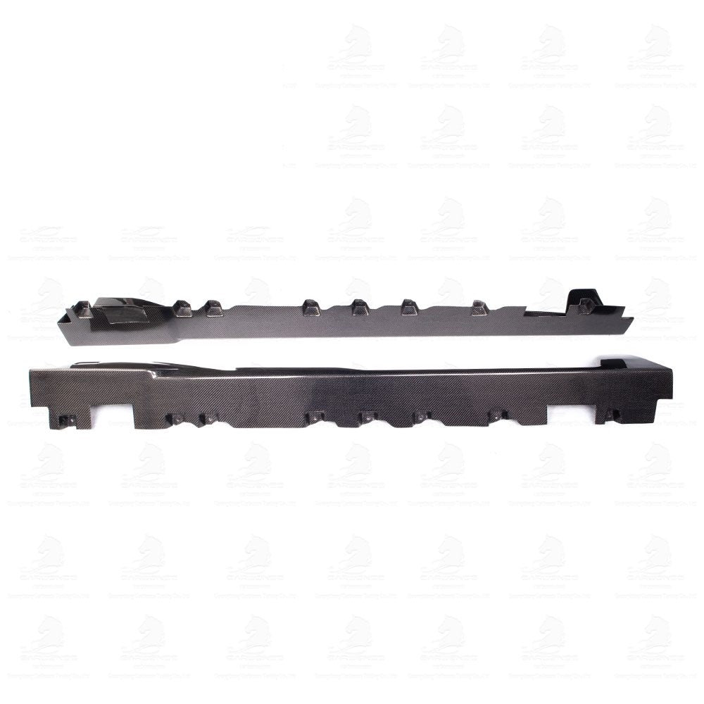 A90 Wet Carbon TOMS Style Side Skirts for Toyota GR Supra A90 - view 3
