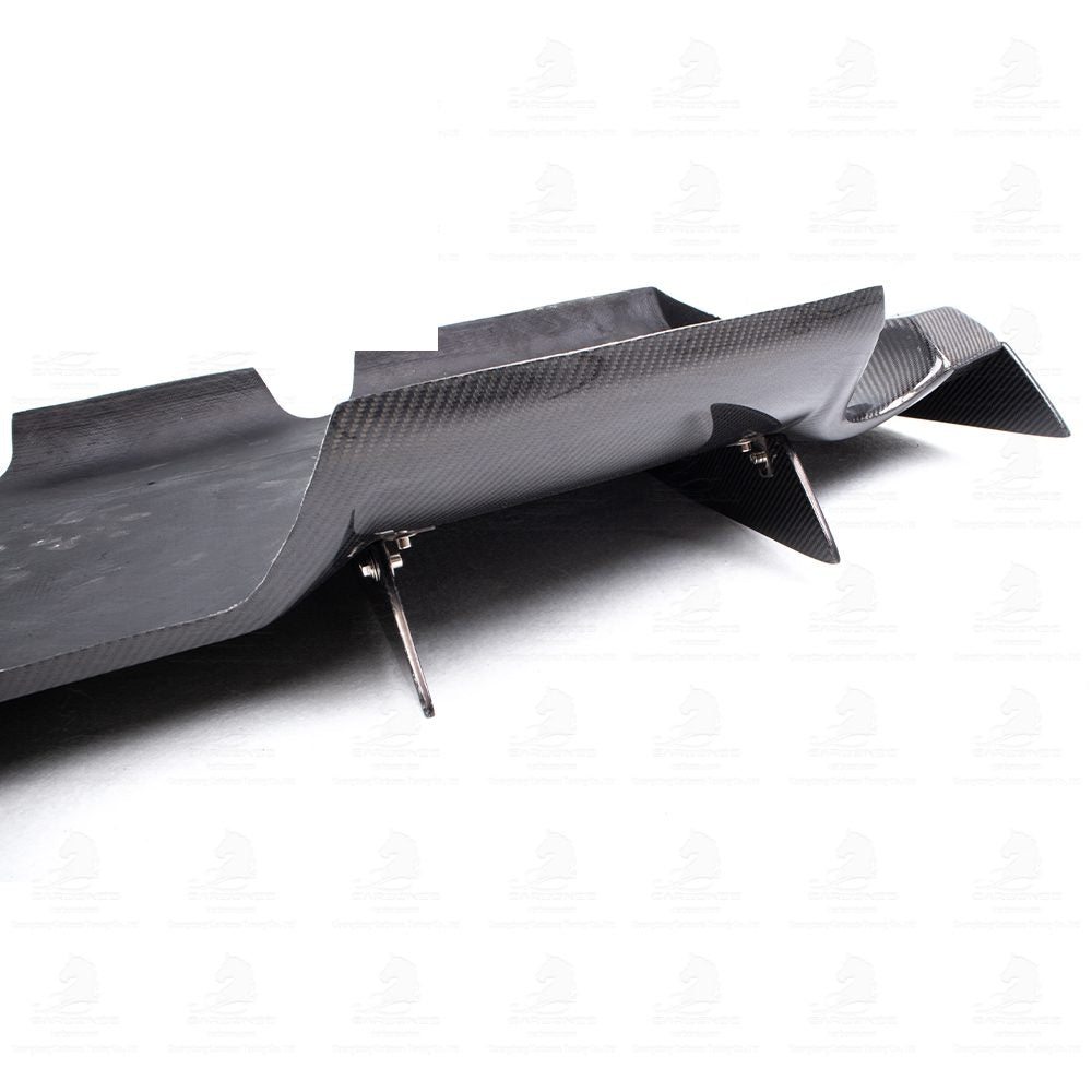 A90 Wet Carbon Varis Style Rear Bumper Diffuser for Toyota GR Supra A90 - view 2