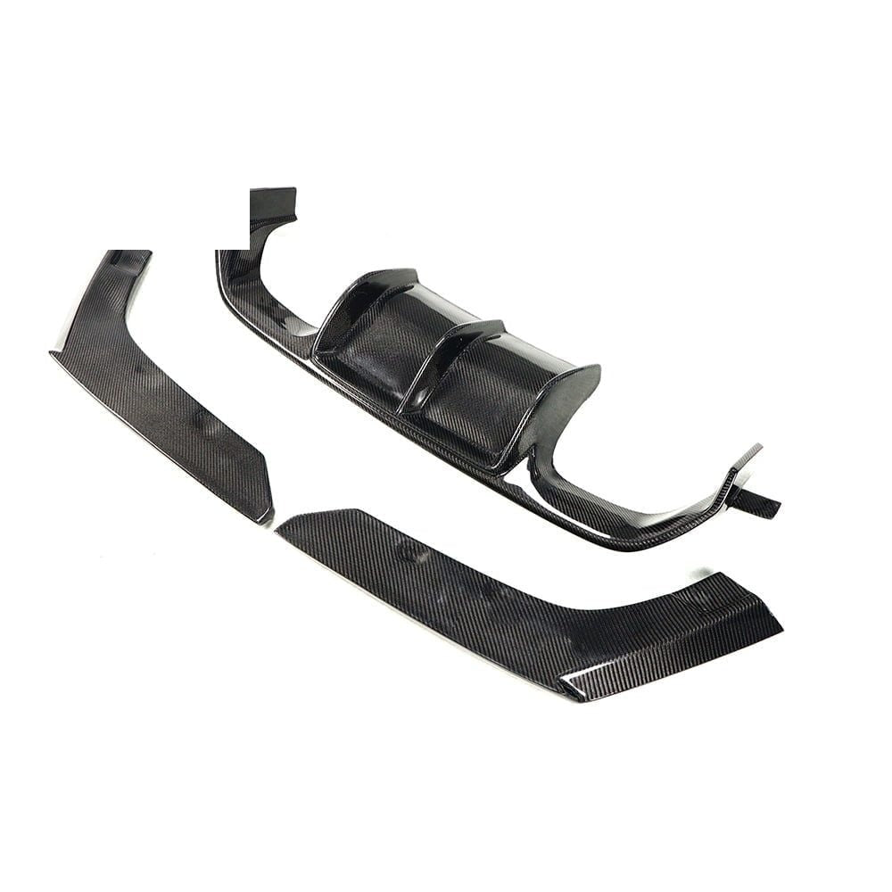 F8X Dry Carbon V Style Rear Diffuser