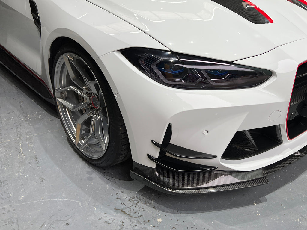 G8X Dry Carbon AC Front Bumper Wind Knife for BMW M3 G80 M4 G82 - view 5