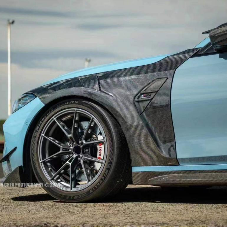 G8X Dry Carbon AE Fender for BMW M3 G80 M4 G82 - view 2