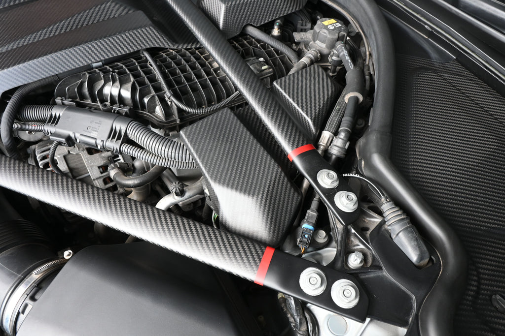 G8X Dry Carbon Battery Cover for BMW M3 G80 M4 G82 - view 2