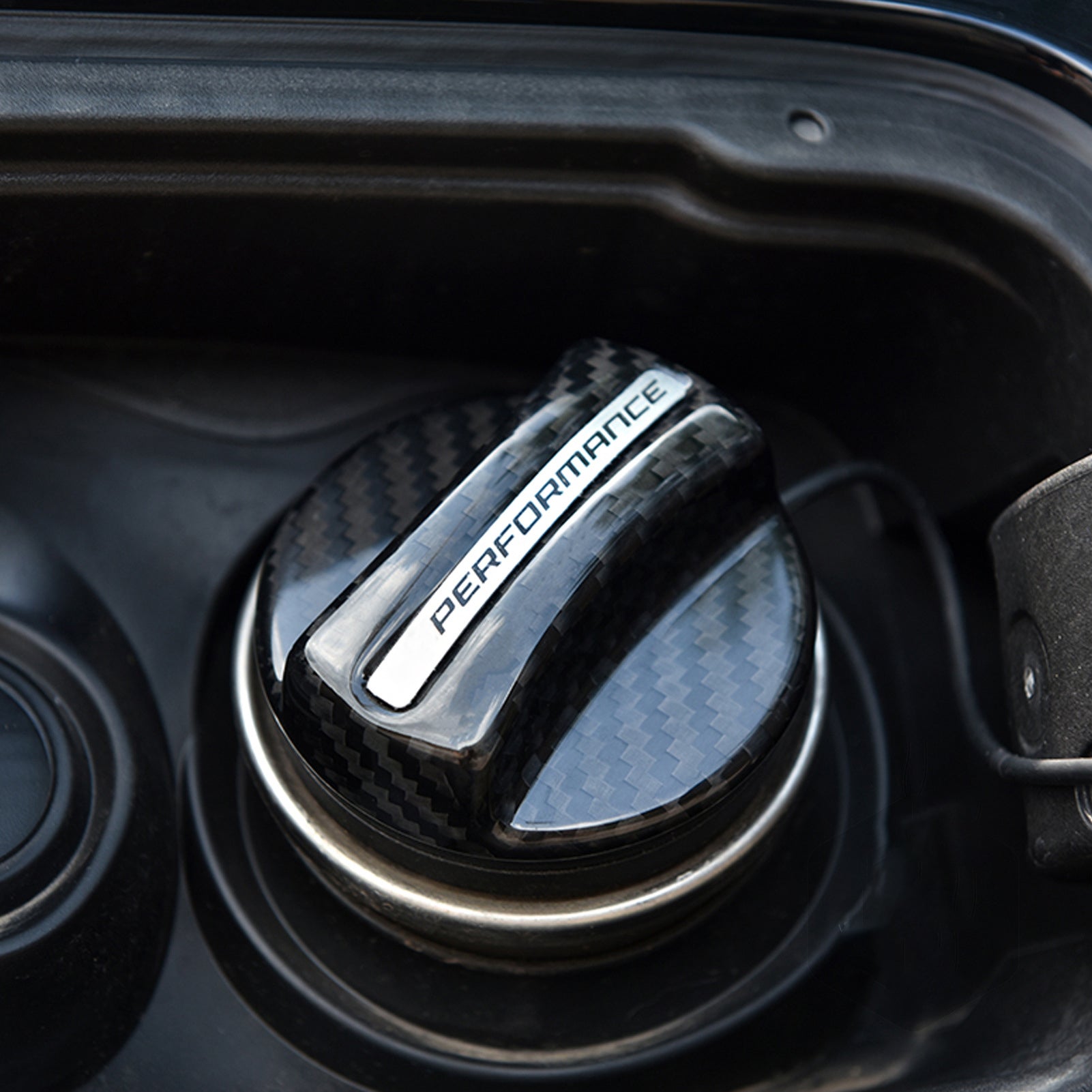 G8X Dry Carbon Fuel Tank Cap for BMW M3 G80 M4 G82 - view 2