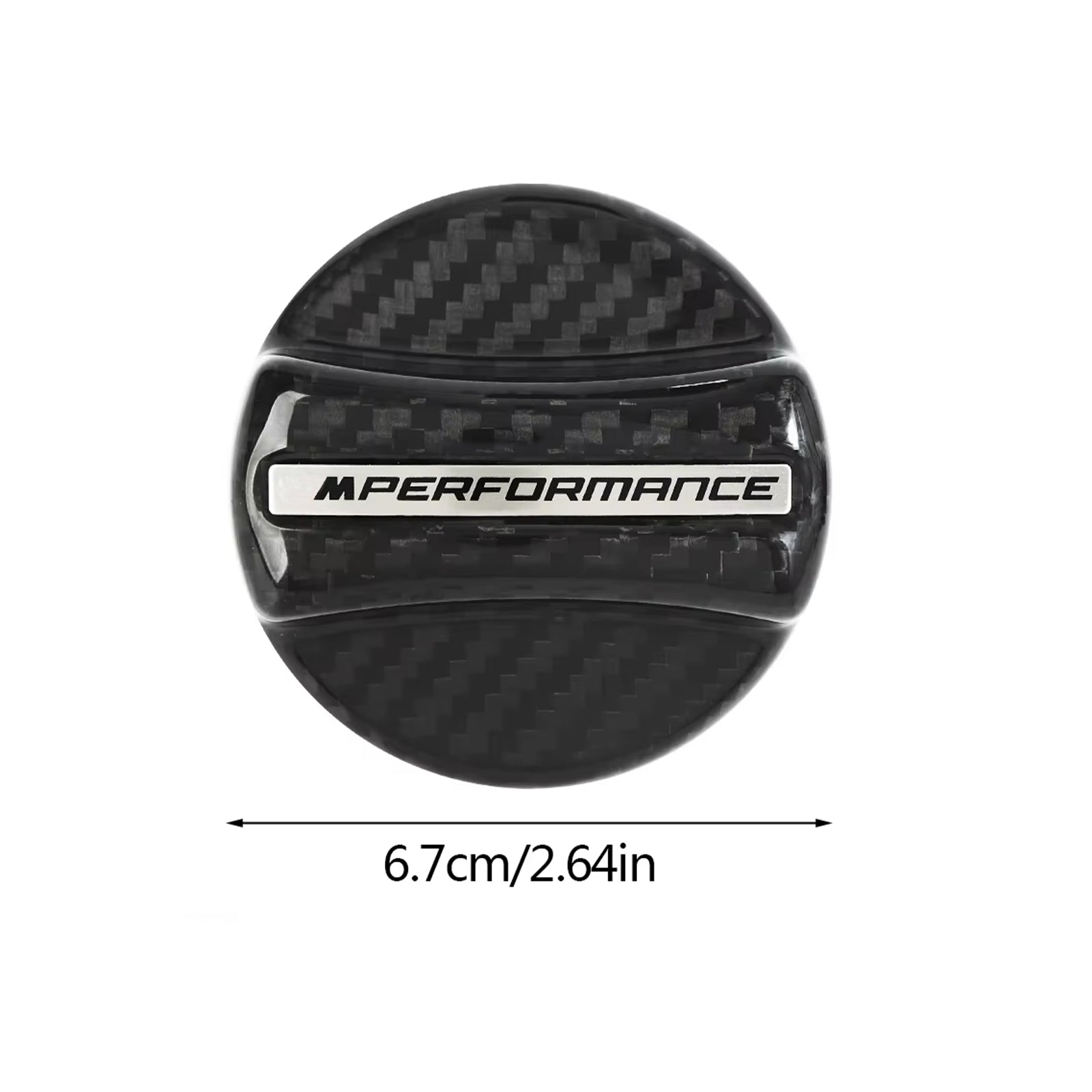 G8X Dry Carbon Fuel Tank Cap for BMW M3 G80 M4 G82 - view 3